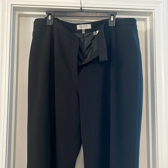 Kasper Women’s Classic Black Dress Pants - Picture 1 of 5